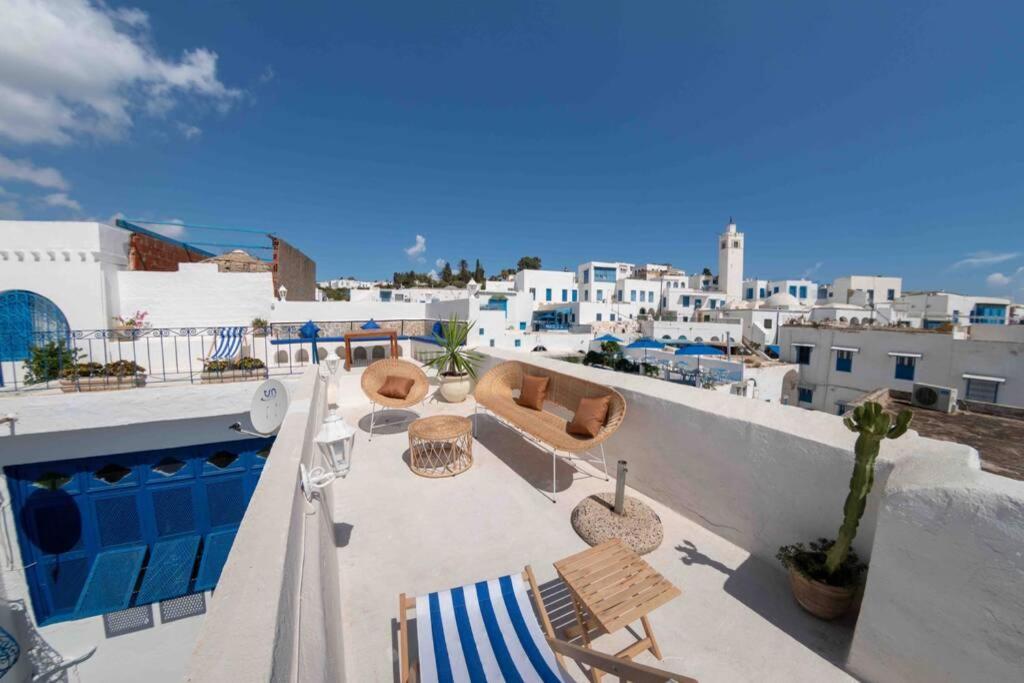 Charming Villa In The Heart Of Sidi Bousaid Sidi Bou Ali Extérieur photo