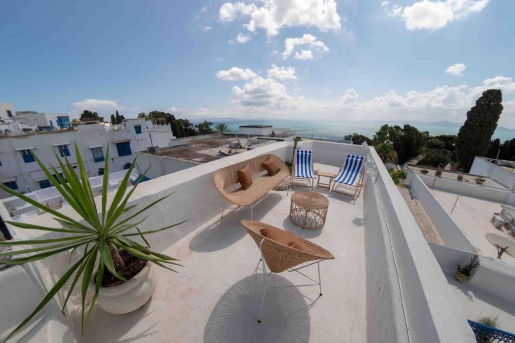 Charming Villa In The Heart Of Sidi Bousaid Sidi Bou Ali Extérieur photo